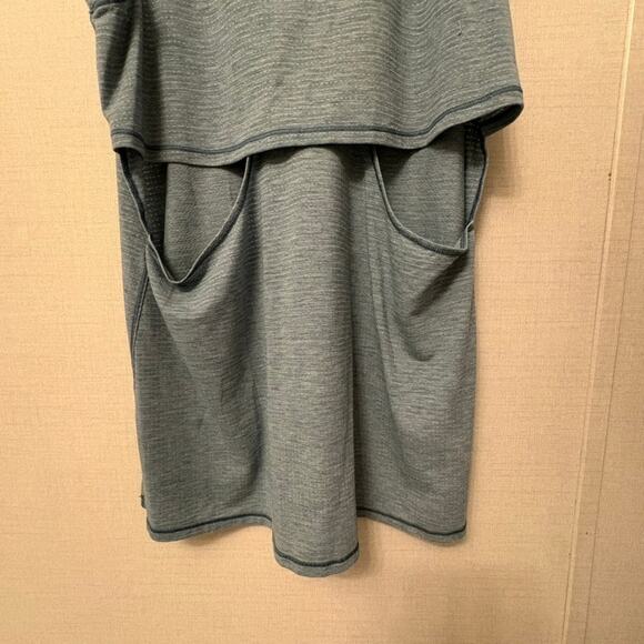 Lululemon Pushing Limits Muscle Tank in Heathered Seascape - Picture 7 of 8